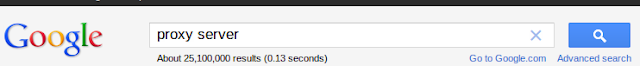 Search proxy site on Google