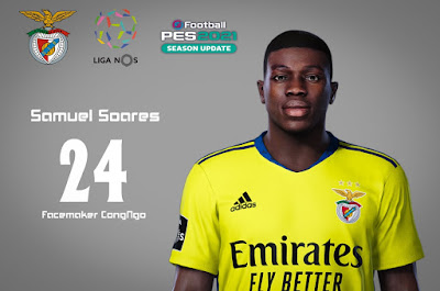 PES 2021 Faces Samuel Soares by CongNgo