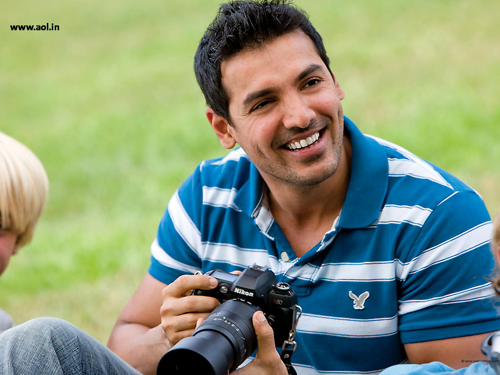 John Abraham shirt in New york. After modeling for numerous advertisements 