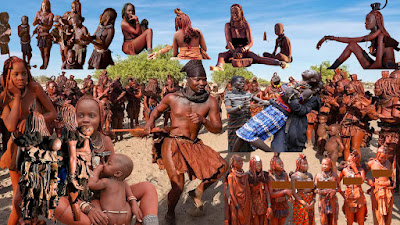 غرائب قبيلة الهيمبا الأفريقية Himba