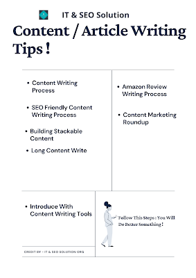 How To Write Content / Article : SEO Friendly 2020