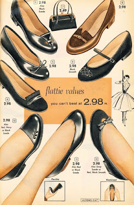 Ladies Flats 1950's