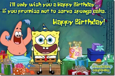 Happy Birthday Spongebob Squarepants