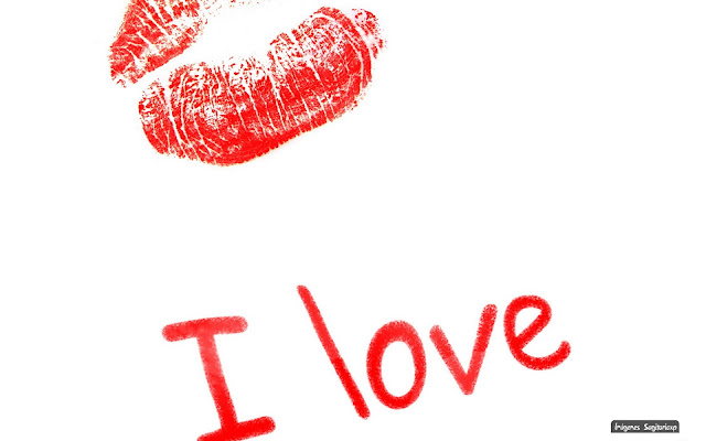 Beso, I love | Wallpaper