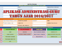 Aplikasi Pembuat Administrasi Guru Tahun Ajar 2016/2017 Gratis Terbaru