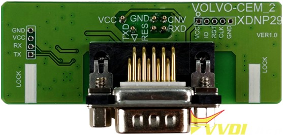 XDNP29 Volvo CEM2 Adapter 1