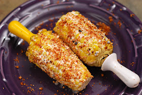 grilled mexican corn, elote