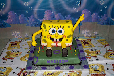 Kroger Birthday Cakes on This Was Her Spongebob Square Pants Cake Made By Mommy