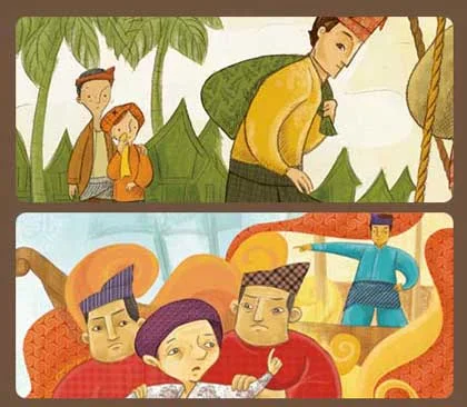 story telling bahasa inggris malin kundang