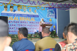 Hadiri Halal Bihalal Bersama Walikota Rudi, Wagub Marlin : Lanjutkan Pembangunan Demi Kemajuan Batam  