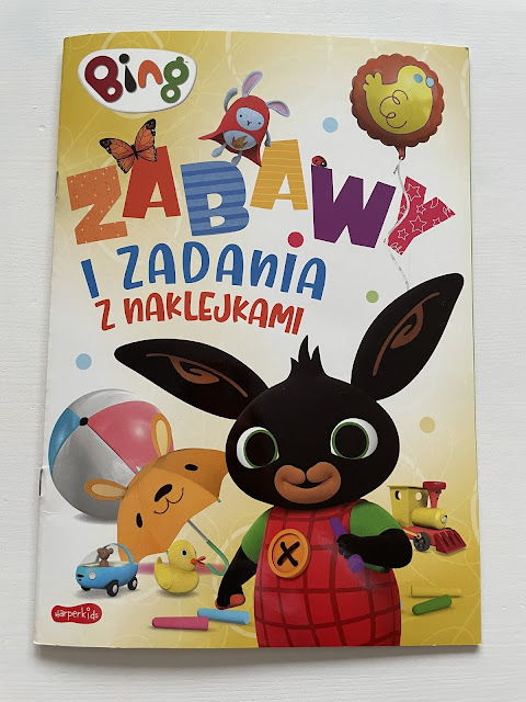 "Bing. Zabawy i zadania z naklejkami" - rozwijamy zdolności manualne przedszkolaków