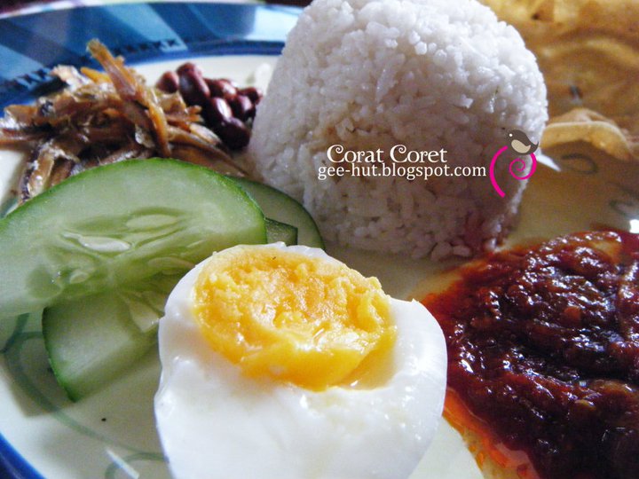 GeeHut: Nasi lemak kopi-o