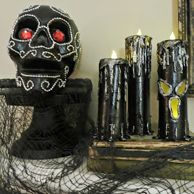 Halloween Candles, Spooky Candles, Tea Light Halloween Candles, Dollar Tree