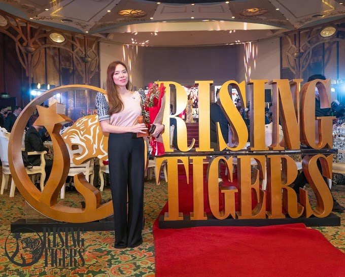 Arch. Richelle Singson Michael at the Rising Tigers Ball