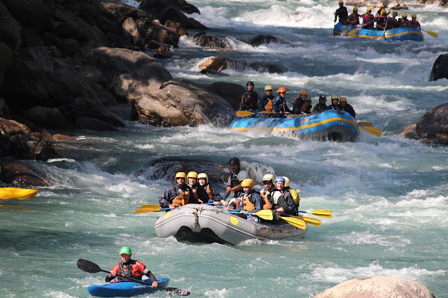 Trishuli River Rafting in Nepal