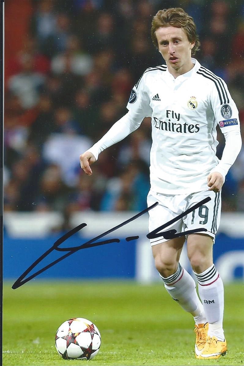 Autografy Michała: Luka Modrić