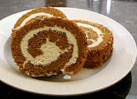 Pumpkin roll recipe | Pumpkin Roll with Cream Cheese Filling