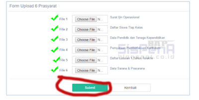 Panduan Sispena Cara Upload Dokumen Persyaratan Akreditasi