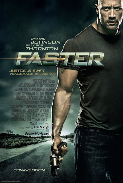 review faster movie 2010 starring dwayne johnson the rock and billy bob thornton