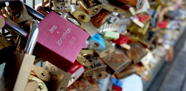 Pont des Arts Love Locks Paris