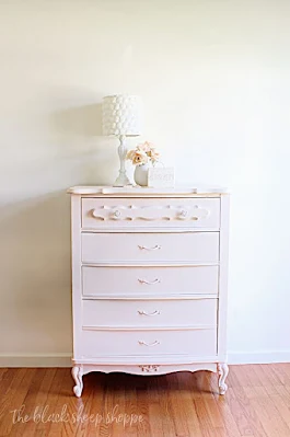 Vintage Sears Bonnet dresser transformed with paint.