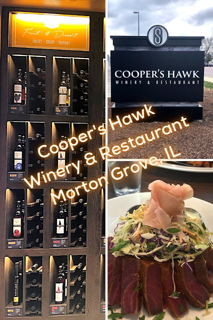 Sipping, Swirling and Tasting at Cooper's Hawk in Morton Grove, Illinois