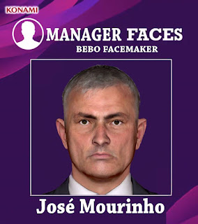 PES 2017 Faces Jose Mourinho by Bebo