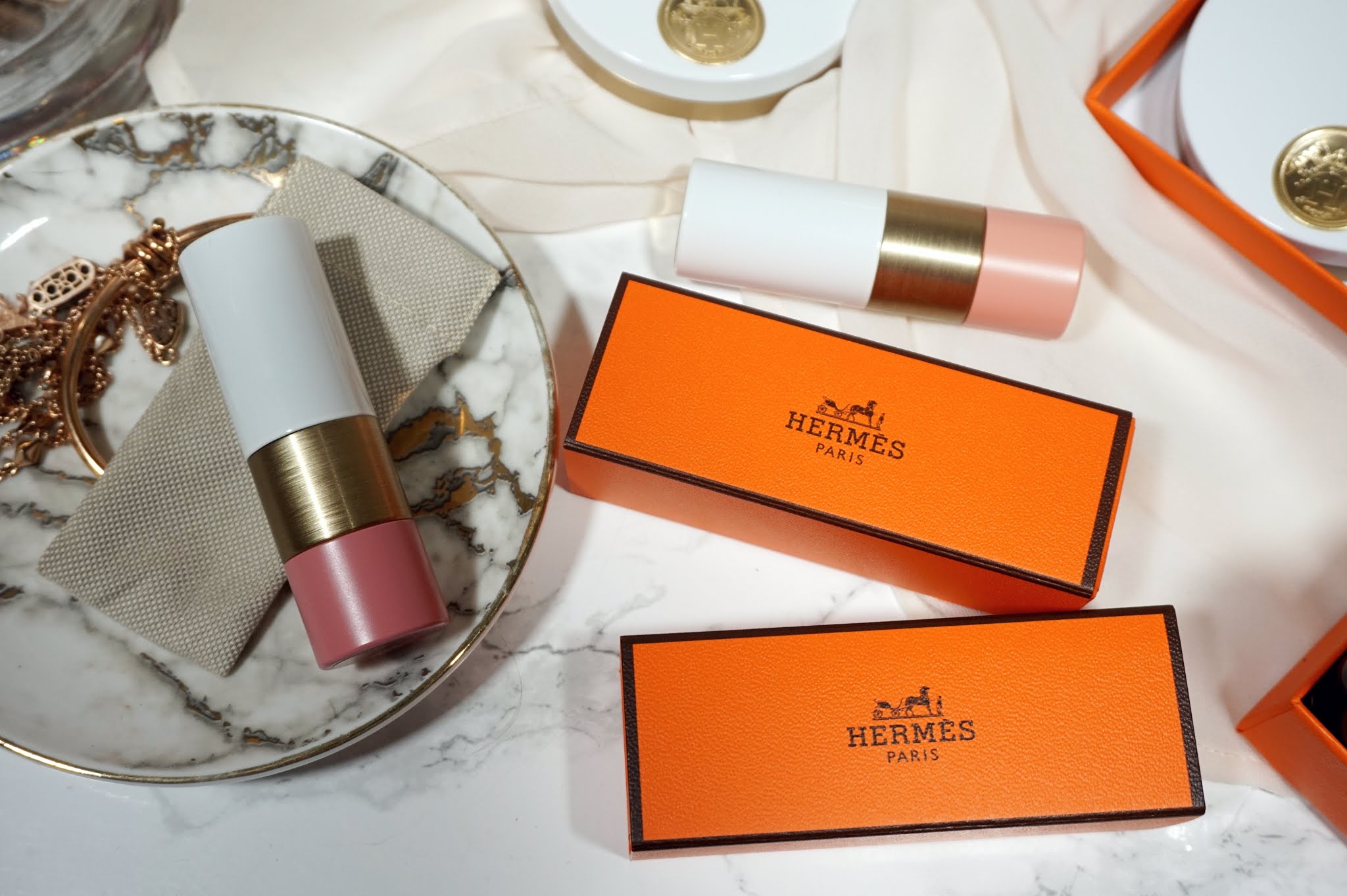 Hermès Rose Hermès - Tinted Lip Enhancer Balm Review and Swatches