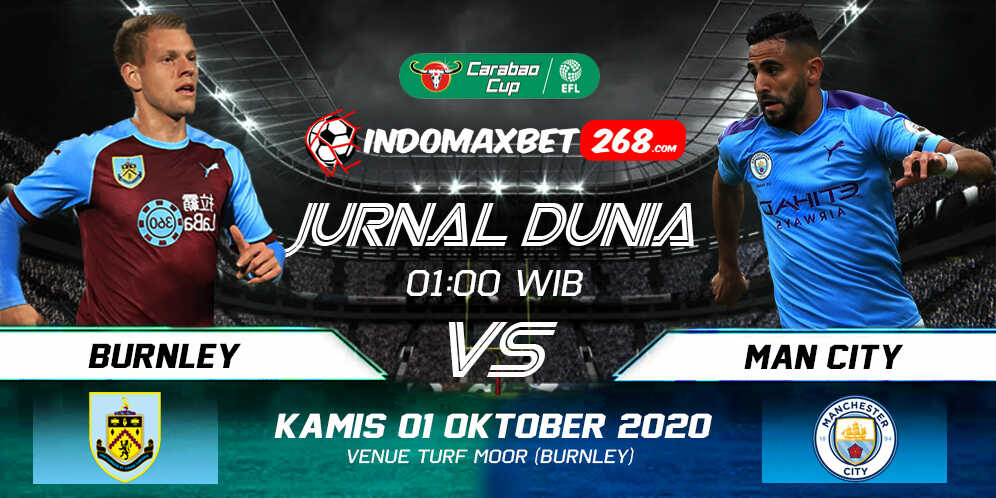 Prediksi Burnley Vs Manchester City 01 Oktober 2020 Pukul 01.00 WIB