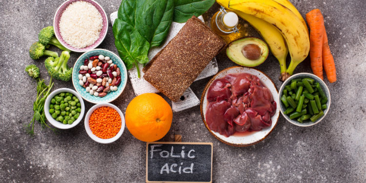 3. Thực phẩm giàu axit folic