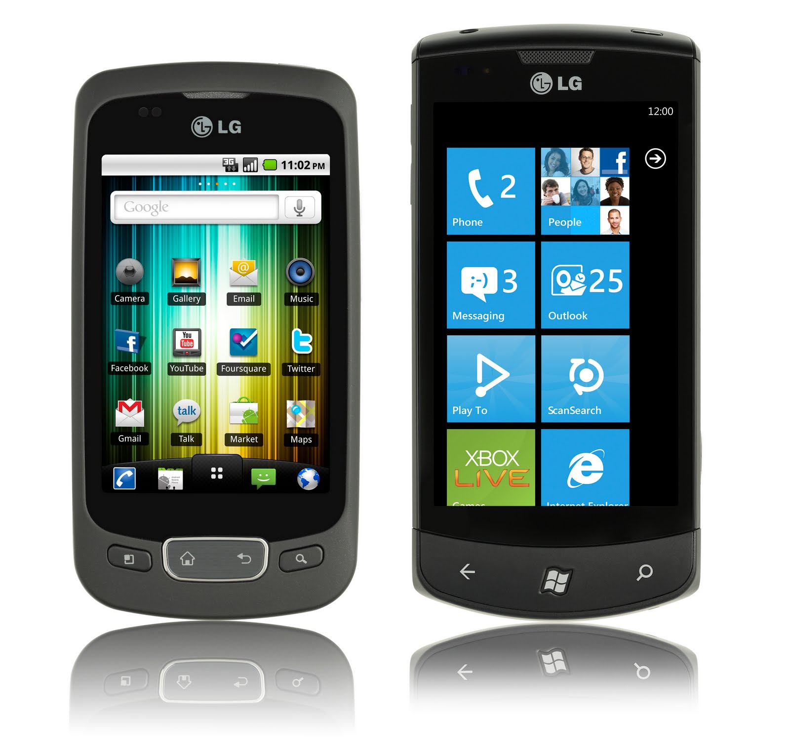 their two new mobile phones, the LG Optimus One and LG Optimus ...