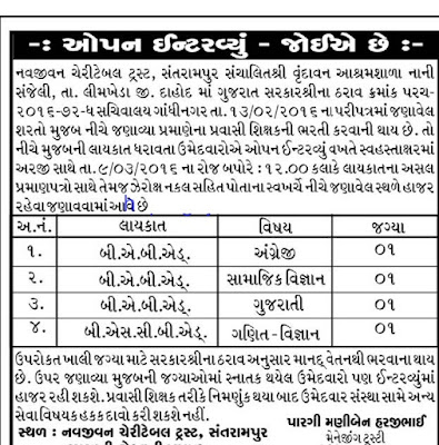 Today's Educations and Job Notifications and News : 03-03-2016