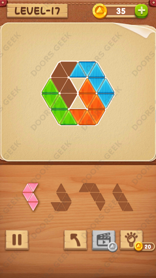 Block Puzzle Jigsaw Rookie Level 17 , Cheats, Walkthrough for Android, iPhone, iPad and iPod