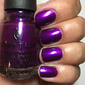 China Glaze; Fall 2016 Rebel Collection - Purple Fiction