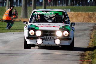 Stobart Group Mk2 Ford Escort rally car.