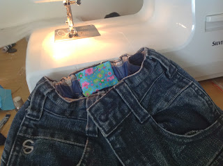 kid jeans refashion