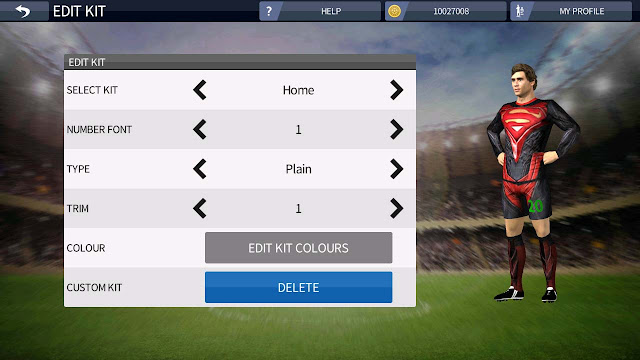 cara mengganti baju kit dream league soccer Cara Mengganti Baju Kit Dream League Soccer Secara Online dan Offline