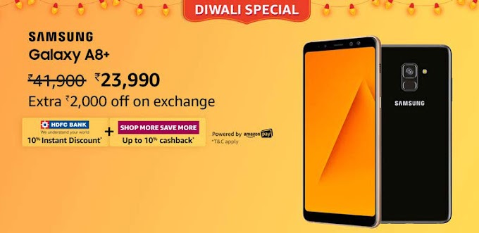 Buy Samsung Galaxy A8+ at Rs 23990