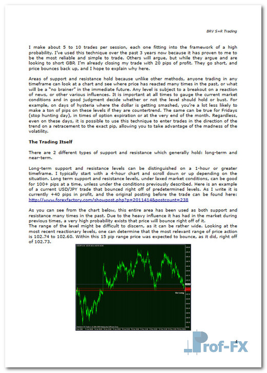 BRV Trading System Rules
