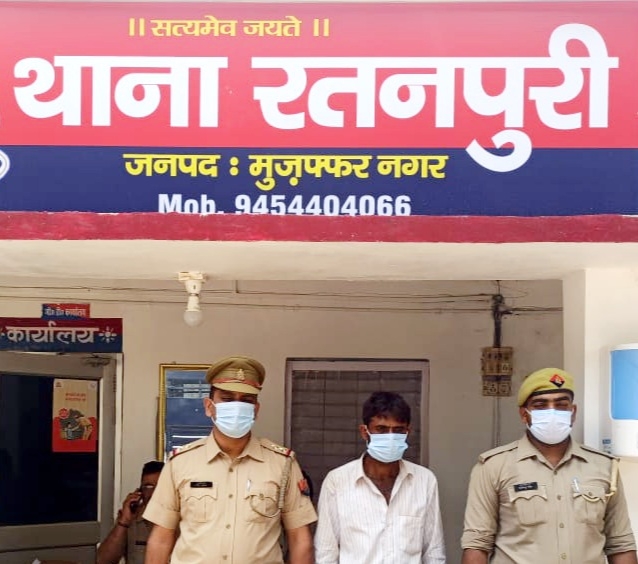 थाना रतनपुरी पुलिस द्वारा एक वंचित अपराधी को भेजा जेल ।