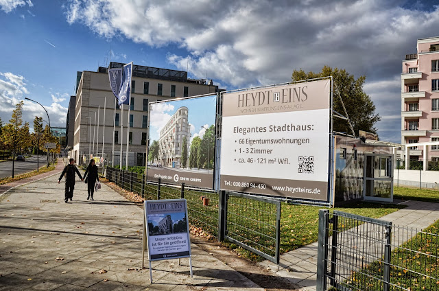 Baustelle Heydt Eins, Elegantes Stadthaus, 66 Eigentumswohnungen, Von-der-Heydt-Straße / Köbisstraße, 10785 Berlin, 19.10.2013