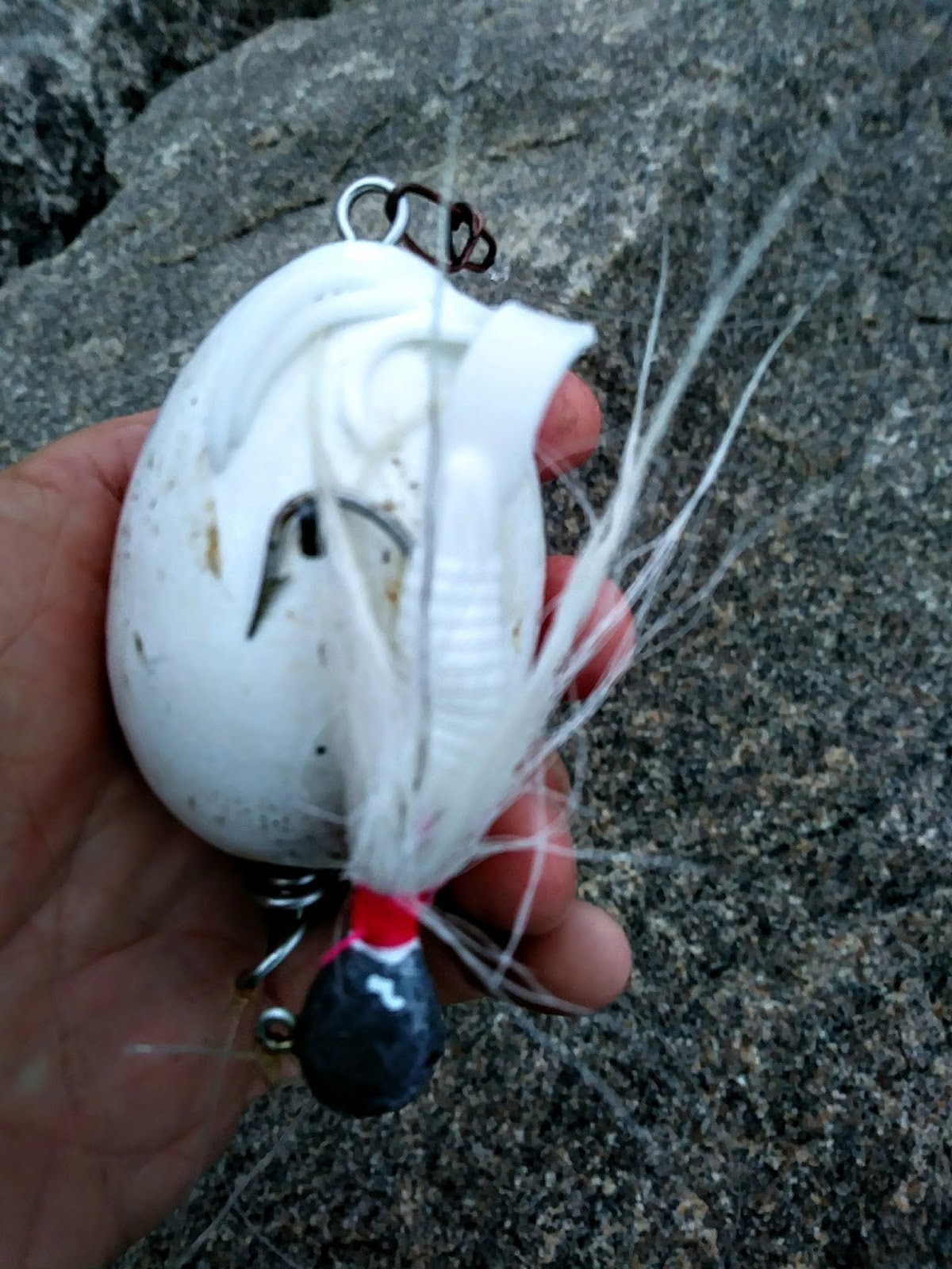 Rhode Island Striped Bass: Float 'n' Jig a Killer in Rough, White Water