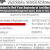 School Of Architecture Vadodara Design Academy (VDA) B.Arch. Admission 2016