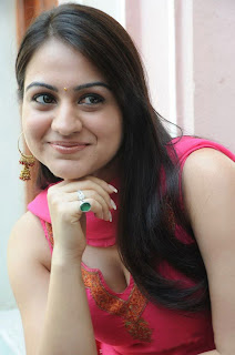 Aksha Cute Looking Photos In Pink Dress