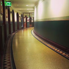 Royal Albert Hall corridors