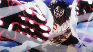 One Piece ルフィ ギア4 アニメまとめ Luffy Gear Fourth