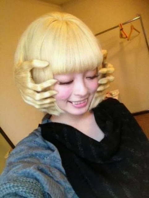 hair hands blond hand kyari pamyu pamyu kyary japan halloween