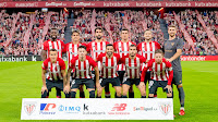 ATHLETIC CLUB DE BILBAO. Temporada 2021-22. Iñaki Williams, Dani García, Raúl García, Vivian, Íñigo Martínez, Unai Simón. Berenguer, Vencedor, Balenziaga, Lekue y Muniain. ATHLETIC CLUB DE BILBAO 1 DEPORTIVO ALAVÉS 0. 01/10/2021. Campeonato de Liga de 1ª División, jornada 8. Bilbao, Vizcaya, estadio de San Mamés