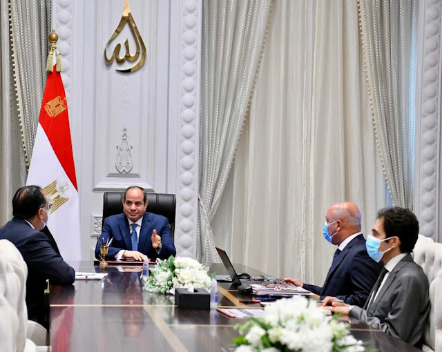 الرئيس السيسي يتابع مشروعات وأنشطة وزارة النقل على مستوى الجمهورية