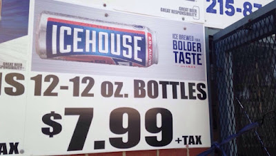 Tax Foundation (Ben Rickards): 4 Janauary 2017 Sale Price of 12-Pack of 12-Oz Bottles of Icehouse Beer